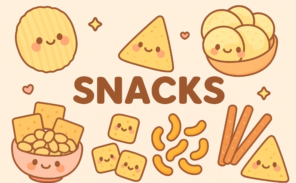 Kawaii Chips and Snacks
