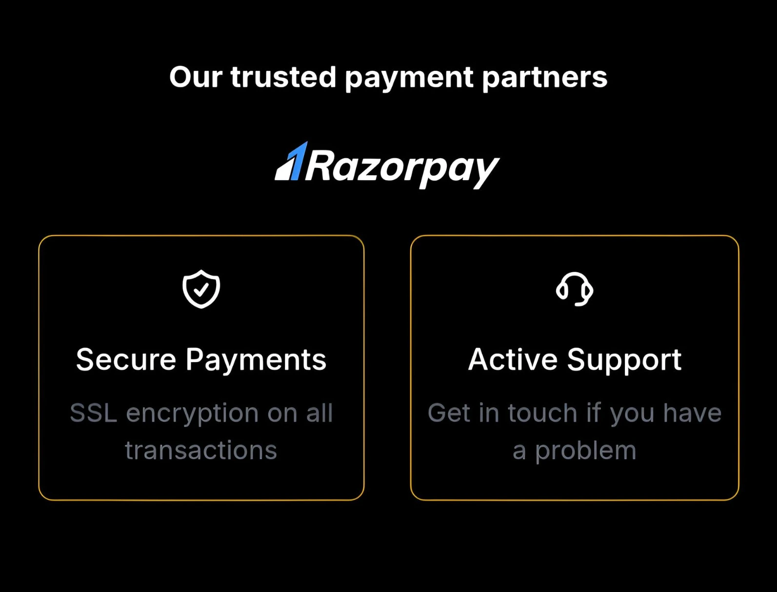 Razorpay payment partner