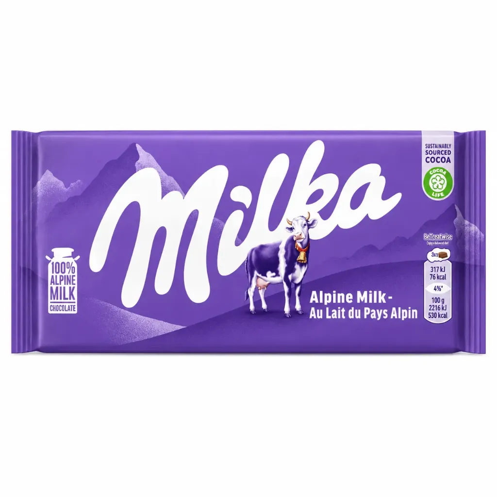 Milka Alpine Milk Bar