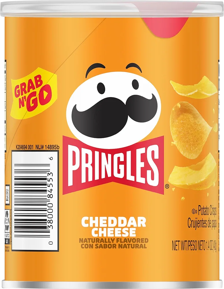 Pringles Grab & Go Cheddar Cheese