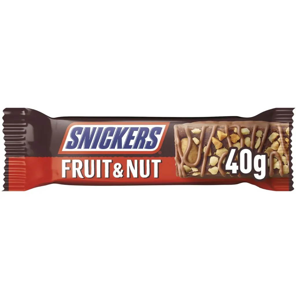 Snickers Fruit and Nut Chocolate Bar, 32g