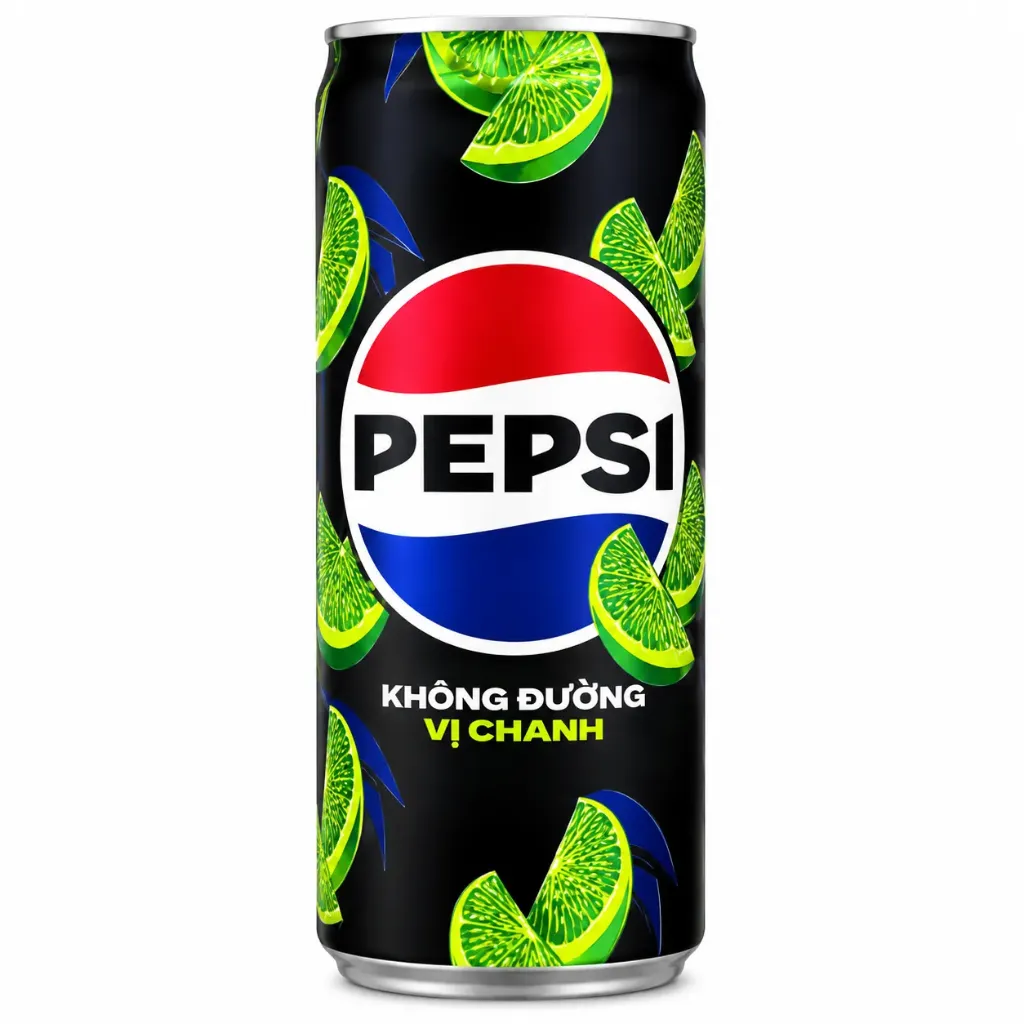 Pepsi Lime Zero Sugar 330ml - Vietnam