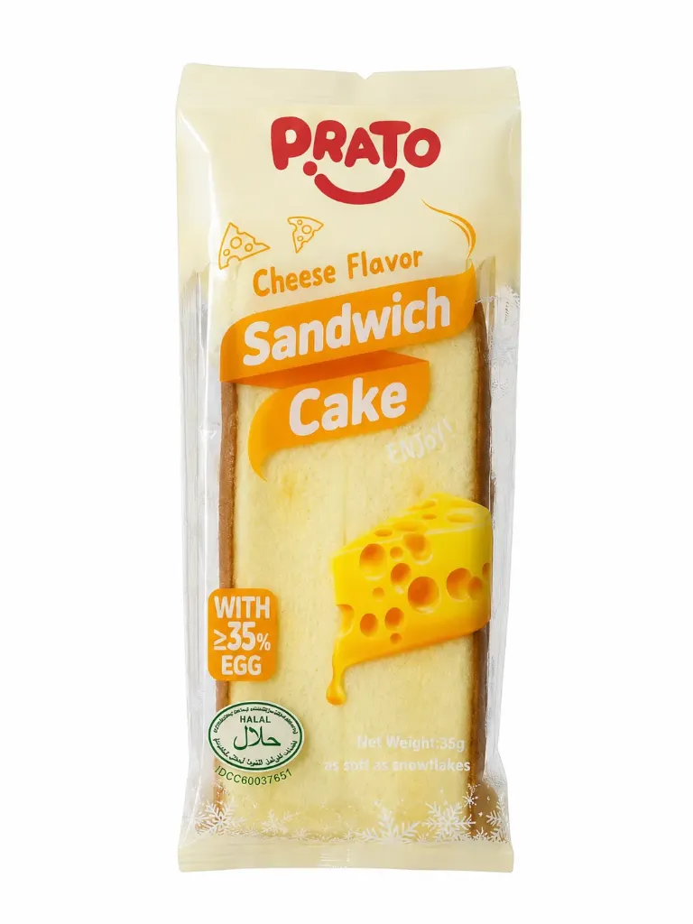 Prato cheese flavor fluffy sandwich cake 95gm
