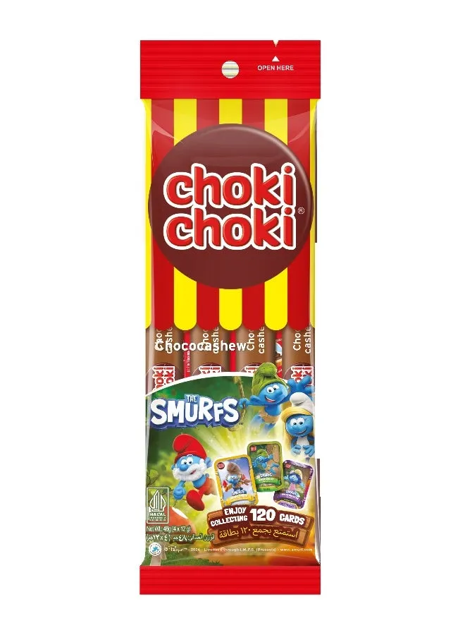 Choki Choki Chocolate Paste Stick 27g The Smurfs Edition