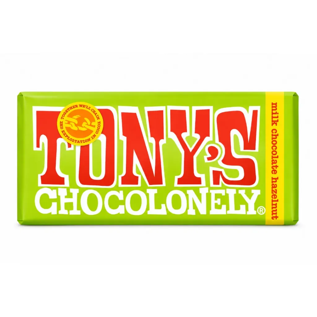 Tony's Chocolonely Milk Creamy Hazelnut Crunch 180g