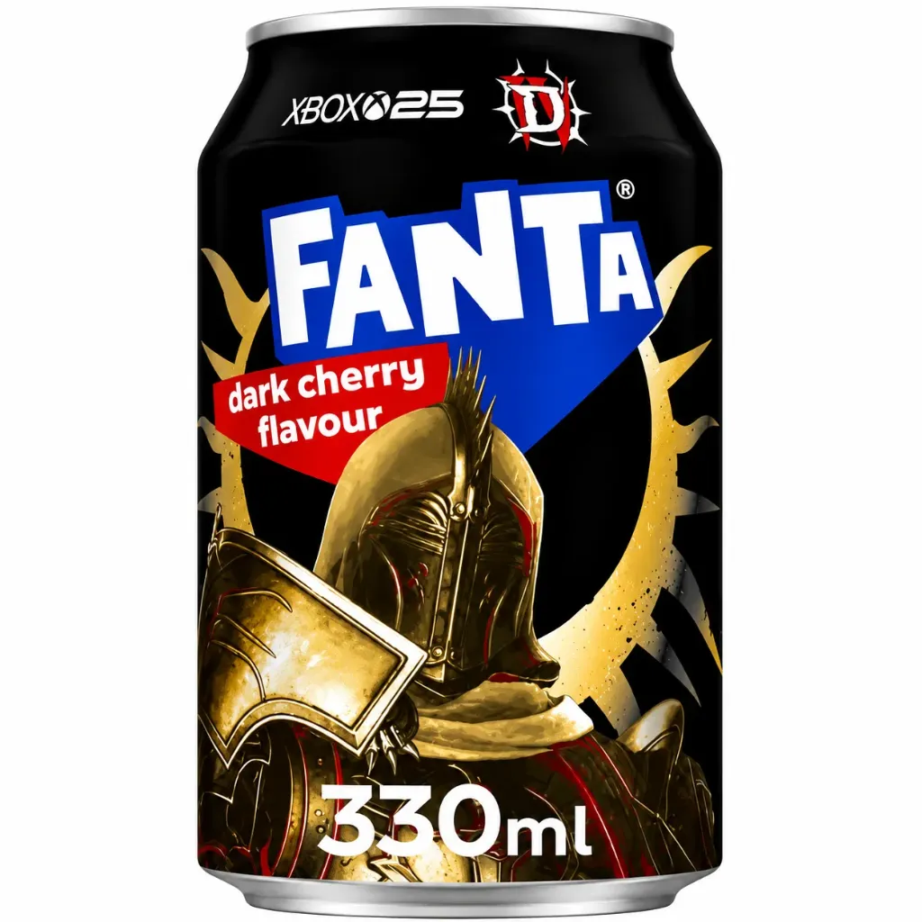 Fanta Dark Cherry 330ml (UK)