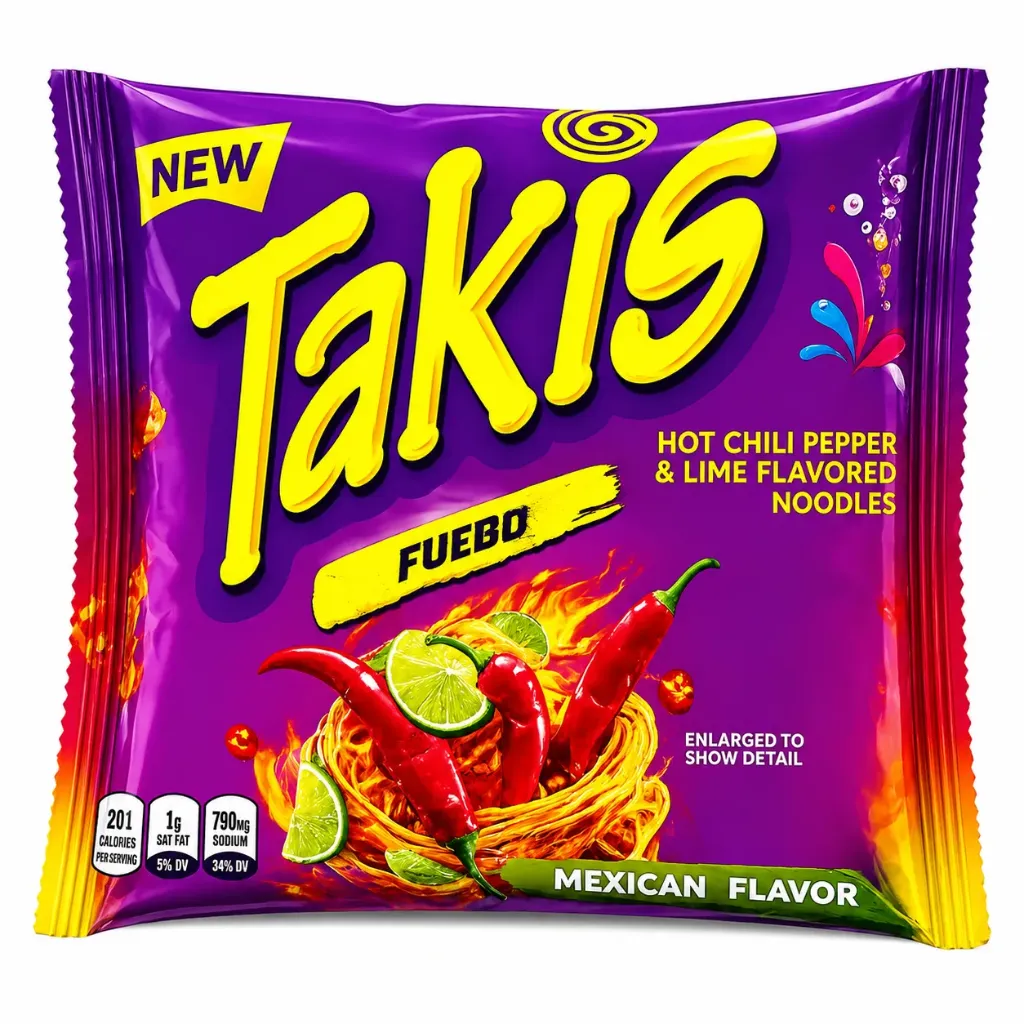TAKIS FUEGO Mexican Flavour Noodles 140gm