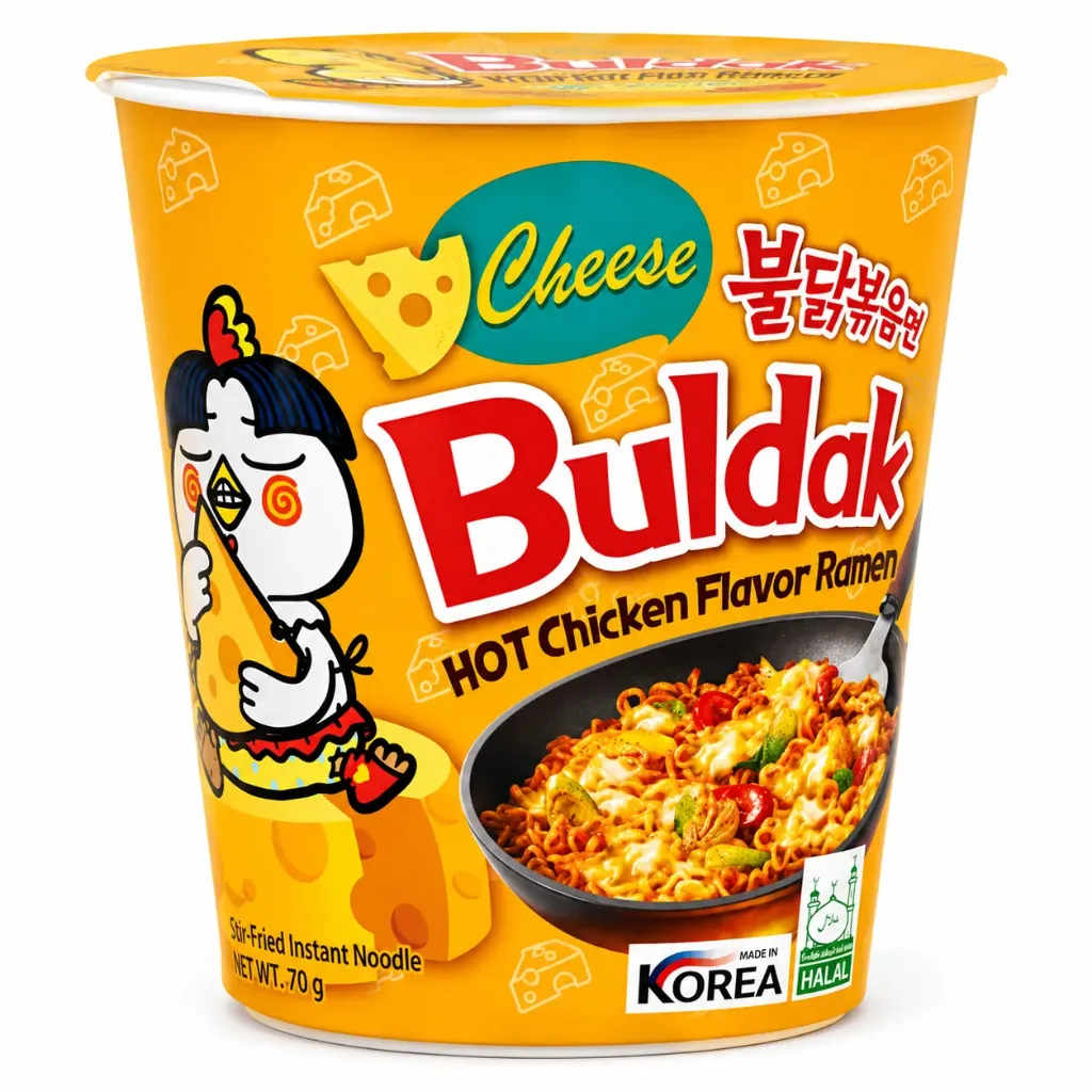 Buldak Cheese Chicken Cup
