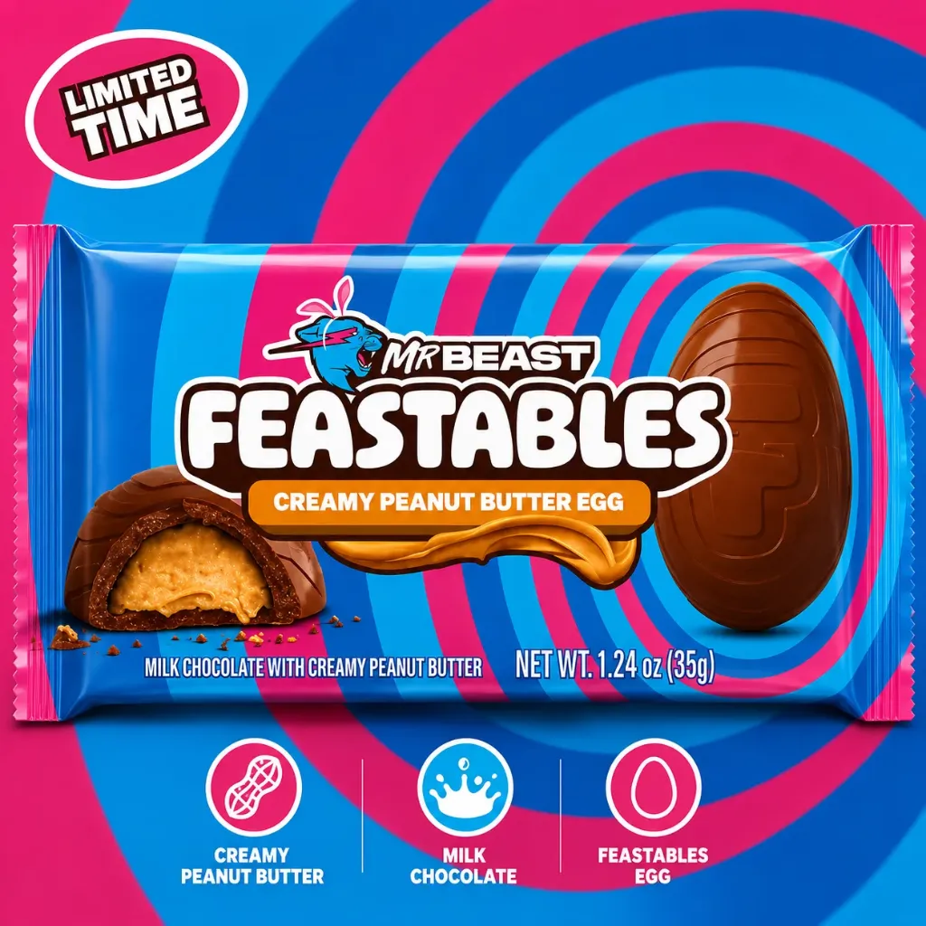 Feastables Butter Egg 35Gm
