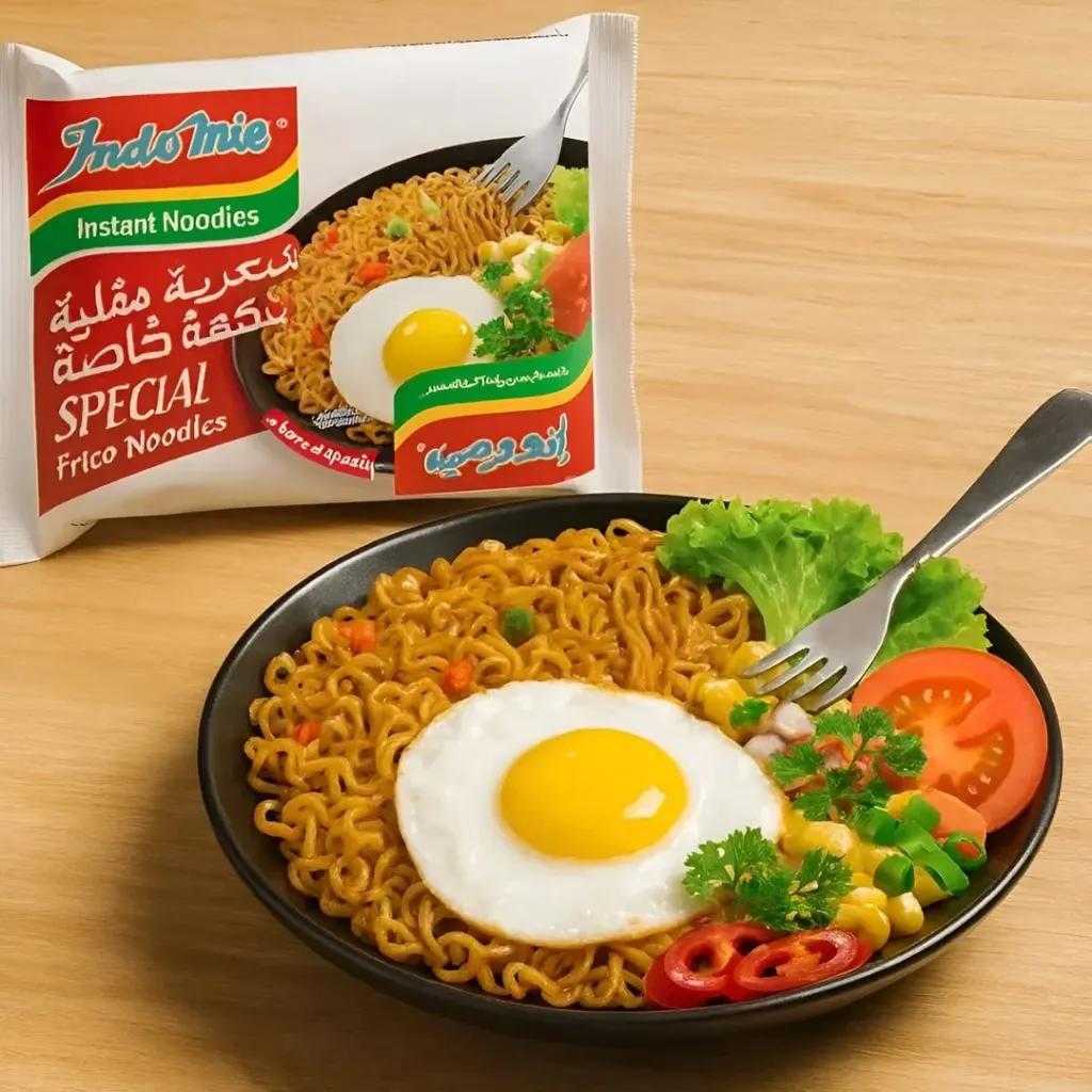 Indomie Special Instant Fried Noodles with Seasoning Powder and Sauce, 85g