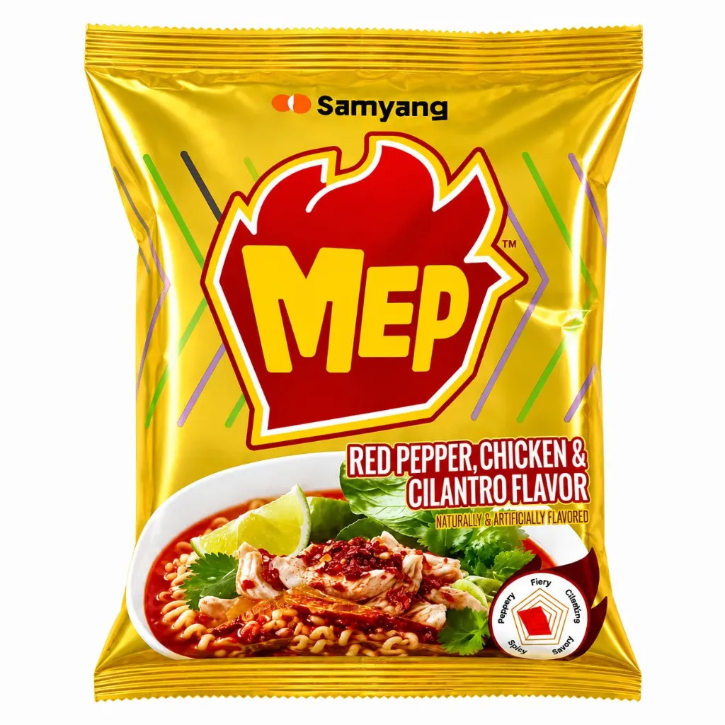 Samyang MEP RED PEPPER CHICKEN & CILANTRO FLAVOR