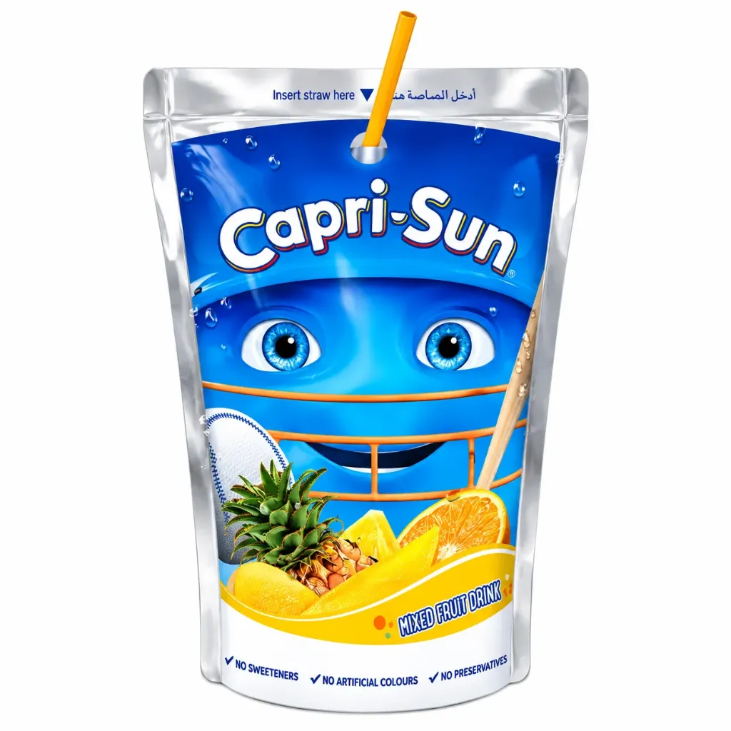Capri Sun Limited Sport Edition Mix Fruit Juice Pouch 200 ml