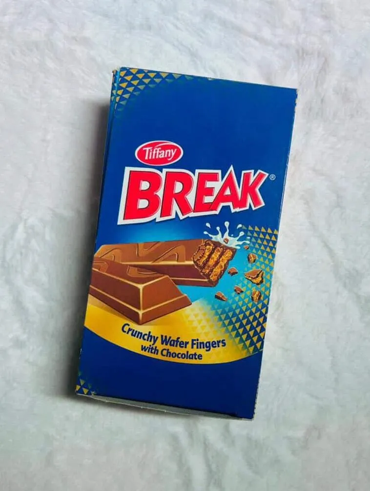 Tiffany Break, Crunchy Wafer Milk Chocolate, 12.5g