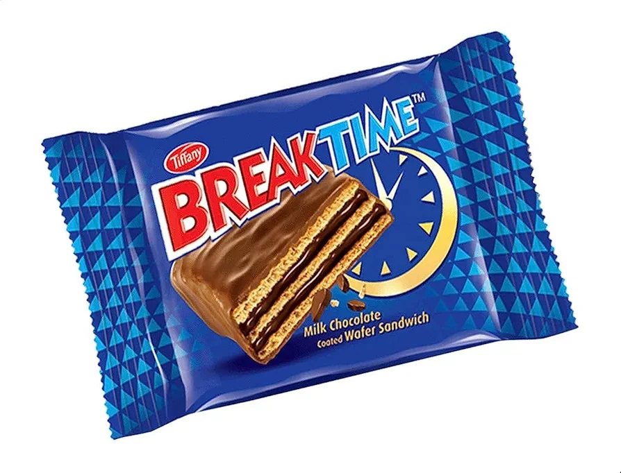 Tiffany Break Time Wafer Sandwich Coated with Chocolate 13 g