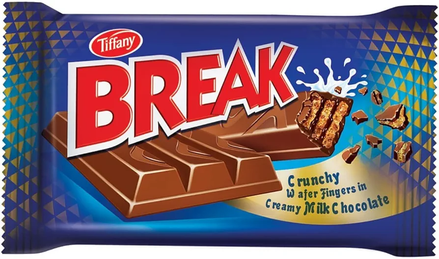 Tiffany Break Crunchy Wafer 4 Fingers 25 g