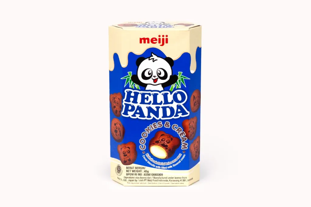Hello Panda Cookies & Cream Biscuits 42 g