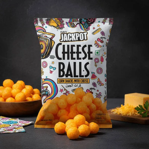 Kab's Jackpot Cheese Balls 60g