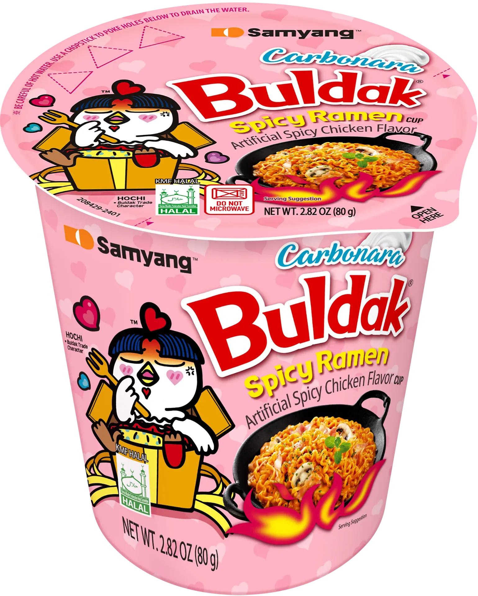 Buldak Ramen Carbonara Cup (80g)