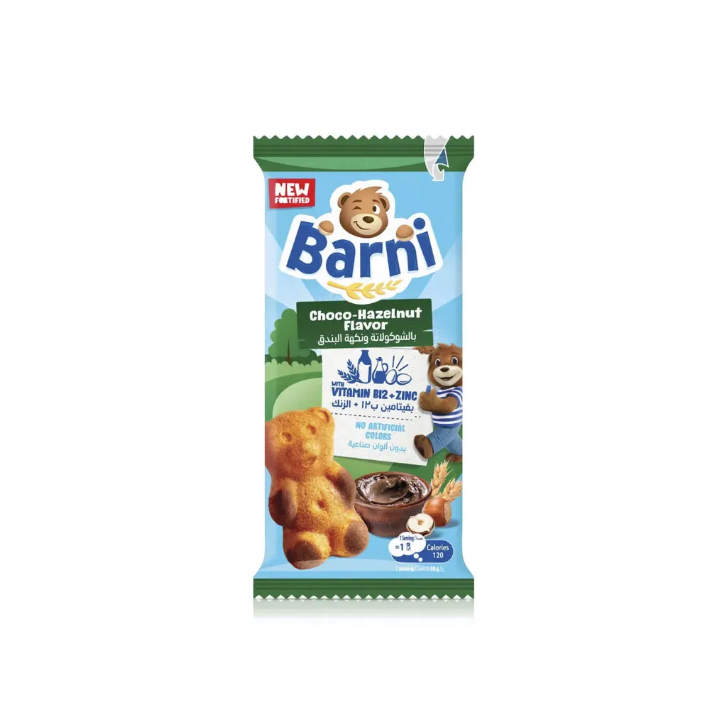 Barni Chocolate Hazelnut Cake, 30g