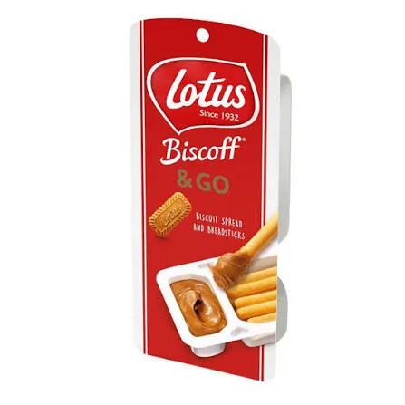 Lotus Biscoff & Go Biscuit Spread & Breadsticks