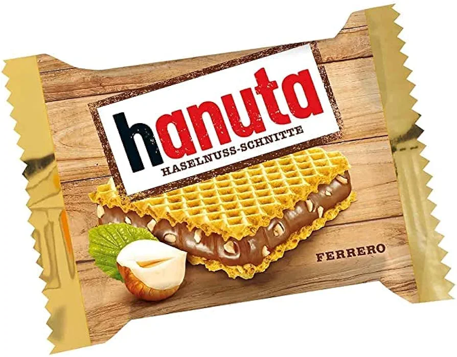 FERRERO Hanuta Hazelnuts Wafer Minis 10g