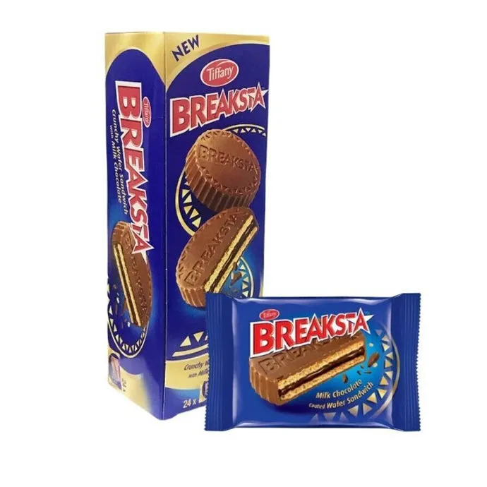 Tiffany Breaksta Crunchy Wafer Sandwich with Chocolate